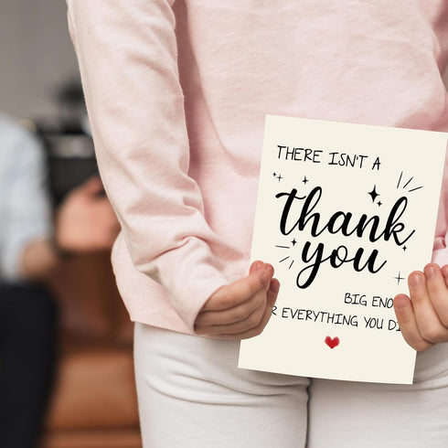 GVMGVM Funny Thank You Card for him her,Cute Thank You Gift for Boss Leader Teacher Doctor Nurse Healthcare Worker