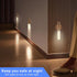 Set 2 360 2pcs) LANDGOO LED Automatic Motion Sensor Lights Wall Lamps of Sconces Battery Operated Rechargeable Portable