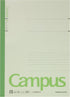 KOKUYO Campus Notebook, Semi-B5, 30 Sheets, 35 Lines, 5 Colors, B 6mm Ruled, Pack of 5, Japan Import