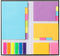 Mr. Pen Sticky Notes Set, 410 Pack, School and Office Supplies, Planner Sticky Note Dividers Tabs, Book Notes