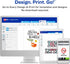 Avery Printable Fabric Sheets, 8.5" x 11", Inkjet Printer, 5 Iron On Transfer Sheets