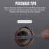 30mm High Stainless Steel Circular Plane Faucet Decorative Cover, 2pcs for 3/4inch Pipe