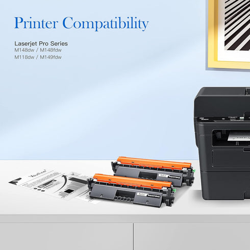 Valuetoner Compatible Toner Cartridge for HP 94A Black CF294A for Laserjet Pro MFP M148dw (Black, 2 Pack)