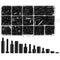 600PCS M3 Male Female Nylon Hex Spacer Standoffs Screws Nuts, Motherboard Standoffs and Screws Assortment Kit
