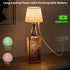 Dimmable Wireless Wine Bottle Lamp Shade: Liquor Bottle Stopper Light With Remote Control Cordless Portable