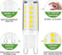 G9 Bulbs, 3W, 300Lm 30W Bulbs Bulbs, Dimmable (Pack 5) (3000K Led Light Halogen Equivalent, Energy Saving Led