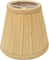 Royal Designs, Inc. Designer Mushroom Pleat Empire Chandelier Shade CS-1054-5AGL, Antique Gold,