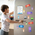 B1ykin Cartoon Theme Sticky Notes Set - Cute Self-Stick Notes Pad Gift, Self-Adhesive Memo Pages for Kids Employee