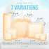 JJ CARE Silicone Foam Dressing 6x6, Pack of 5, Waterproof Wound Dressing with Adhesive Border