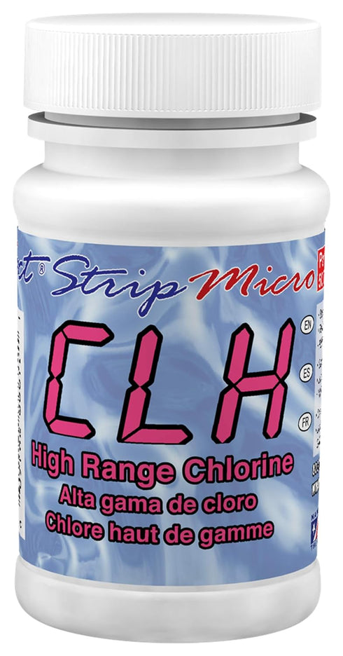 Industrial Test Systems eXact 486672 High Range Free Chlorine Strips, 0-300 ppm Detection Range (50 Strips)