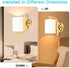 1 E26 Bulbs CANMEIJIA Gold Wall Light Fixtures, Wall Sconce Light, Gold Wall Lamp Bathroom Vanity Lightting for Mirror