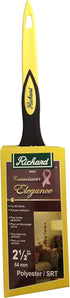 Richard 80842 Angular Paint Brush with SoftGrip Handle, 21/2" by Richard