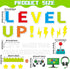 Set Mindset Video Game Theme Bulletin Board Level Up Classroom Decoration Video Game Growth Positive Come On Paper