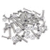 #2-56 #4-40 #6-32 UNC Stainless Steel Phillips Pan Head Machine Screws Nuts Assortment Kit
