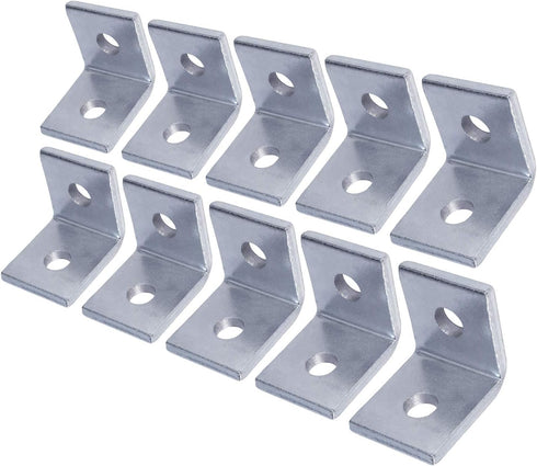Highcraft DBC-H38-10 Heavy Duty Shelf Brackets; L Corner Brace for 3/8 in.