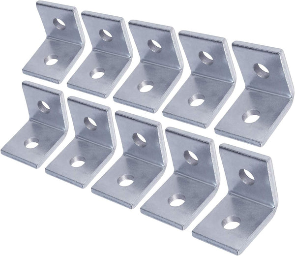 Highcraft DBC-H38-10 Heavy Duty Shelf Brackets; L Corner Brace for 3/8 in.