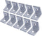 Highcraft DBC-H38-10 Heavy Duty Shelf Brackets; L Corner Brace for 3/8 in.