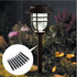 8PCS 8.25 Inch Torch Stake Pathway Light Replacement, Plastic Solar Stake for Garden and Pathway Lamps (Head Dia