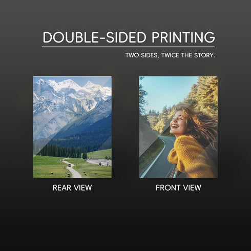 8.5x11 200 120GSM/32LB Glossy Inkjet Photo Paper In, Sheets Double-sided Thin Instant Dry Printers Tear-Resistant