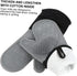 Set Cabilock Flexible Kitchen Mitts Mat Silicone Placemat Safe Handling of Hot Items Nesting Glove