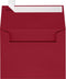 LUXPaper A2 Invitation Envelopes | Peel & Press | 4 3/8" x 5 3/4" | Garnet Red | 80lb. Text | 50 Qty