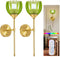 SoodMi Battery Operated Wall Sconce Set of 2, Rechargeable Wireless Wall Sconce Lights