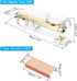 PATIKIL Acrylic Stapler Set, Portable Stylish Manual Effortless Desktop Stapler with 2000 Pcs 24/6 Staples for Classroom Home Office Desk, Gold by PATIKIL