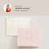 Pack, 10 10 Minted Thank You Cards Thank You Cards with Envelopes, Blank Card, Pink Bow Design, Baby Shower, New Mom