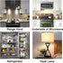 E17 LED Bulb, 4W Daylight White 6000K, Non-Dimmable, Appliance Bulb Under Microwave Oven, 2-Pack