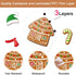 Christmas Cutouts - Xmas Gingerbread Classroom Bulletin Board Decorations for Merry Christmas Party Supplies