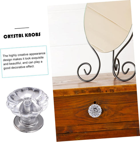 6-Piece Mini Knobs for Dressers and Cabinets - Easy Installation