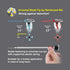 VESSEL RIB Reinforced Neck Torsion Power Bits, PH2X150 1PC (Carded)