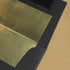 JAM PAPER A6 Foil Lined Invitation Envelopes - Black Linen with Gold Foil - 50/Pack, 4 3/4 x 6 1/2