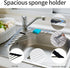 SHUYUE 2 Pack (2Pack Sink Sponge Holder in Sink Dish Drying Rack Corner Sink Strainer for Kitchen Sink Caddy Corner