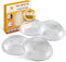 Ducki Door Stop Wall Protector, Self Adhesive Rubber Door Knob Wall Protectors, 4 Pack Clear Door Stops