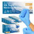 Nitrile Exam Gloves, 3.5-Mil Blue Disposable Latex-Free, Extra Soft Medical Gloves, Small Case of 1000