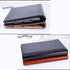 Enyuwlcm PU Leather Padfolio Ring Binder - Clipboard Resume Leather Portfolio with 20 Clear Plastic Sleeves, Black