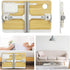 PERZOE Laptop Desk Foldable Bed, Table Folding Breakfast Tray, Adjustable Laptop Bed Table with Heights and Angles