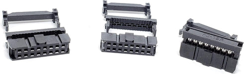 PC Accessories - Connectors Pro 50-Pack 2X8 16P 2.54mm Dual Rows IDC Sockets for Flat Ribbon Cable