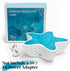 AmmToo Northern Lights Projector, Ocean Wave Shower Light Projector Light for Bathroom Classroom, Galaxy Night Light