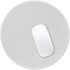 Hsurbtra Premium-Textured Mouse Pad - Small Round 8.7 x 8.7 Inch Gray, Anti-Slip Waterproof Rubber for Office Home