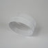 Plastic 6" Inline Duct Connector - Exhaust/Inlet Connector for Flexible or Straight Duct, Connector Size 5.9"
