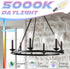 E12 Bulb, 5000K 6W 60 E12 Bulb Non-Dimmable, Bulbs, B10 Bulbs, 90+CRI, 600LM, 12 Pack GvvooHome Candelabra Daylight