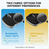 Seat Cushion for Office Chair, Ergonomic Memory Foam Office Chair Cushion with U-Shaped Coccyx Support, Non-Slip Base