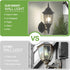 -Black(Bulb Included),1 Pack EMART Outdoor Porch LightExterior Waterproof Wall Light Fixtures, Special Handling