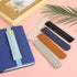 Simarro 6pcs Adjustable Elastic Band Pen Holder: Detachable PU Leather Sleeve Pouch for Notebooks & Planners