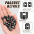 Blulu 50 M6 M6 10 mm 13 mm Pcs Metric Barrel Nuts Cross Dowels Slotted Nuts Bunk Bed Replacement Hardware Headboard