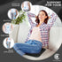 Cooushing Gel Seat Cushion, for Long Sitting -Double Thick Gel Seat Cushion Breathable Honeycomb Chair Cushion