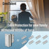GreaTalent 2PACK Home Security Door Reinforcement Lock Childproof, Add High Security to Home Prevent Unauthorized