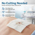4x4 Inch (100 2 6-Ply 2 Pack McKesson Sterile Drainage Sponges Sponges, Boxes) Pre-Slit Surgical Drain Gauze Pads Split